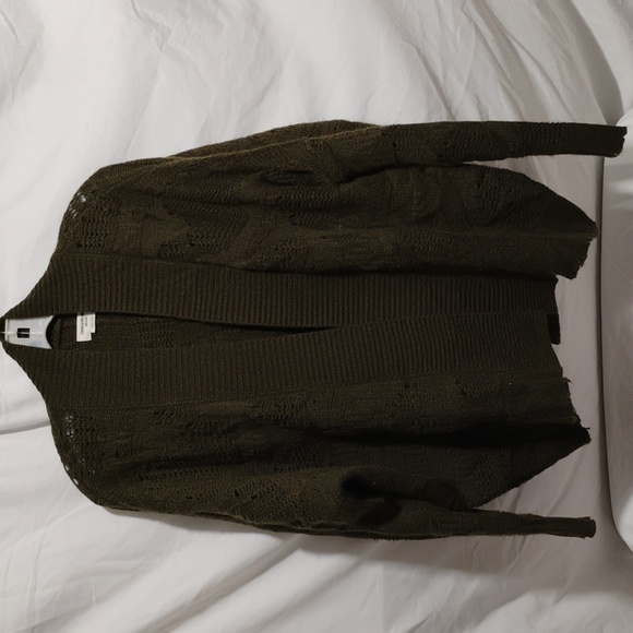 SALE! Zadig & Voltaire Deluxe Open Front Open Knit Batwing Cardigan - Picture 1 of 9